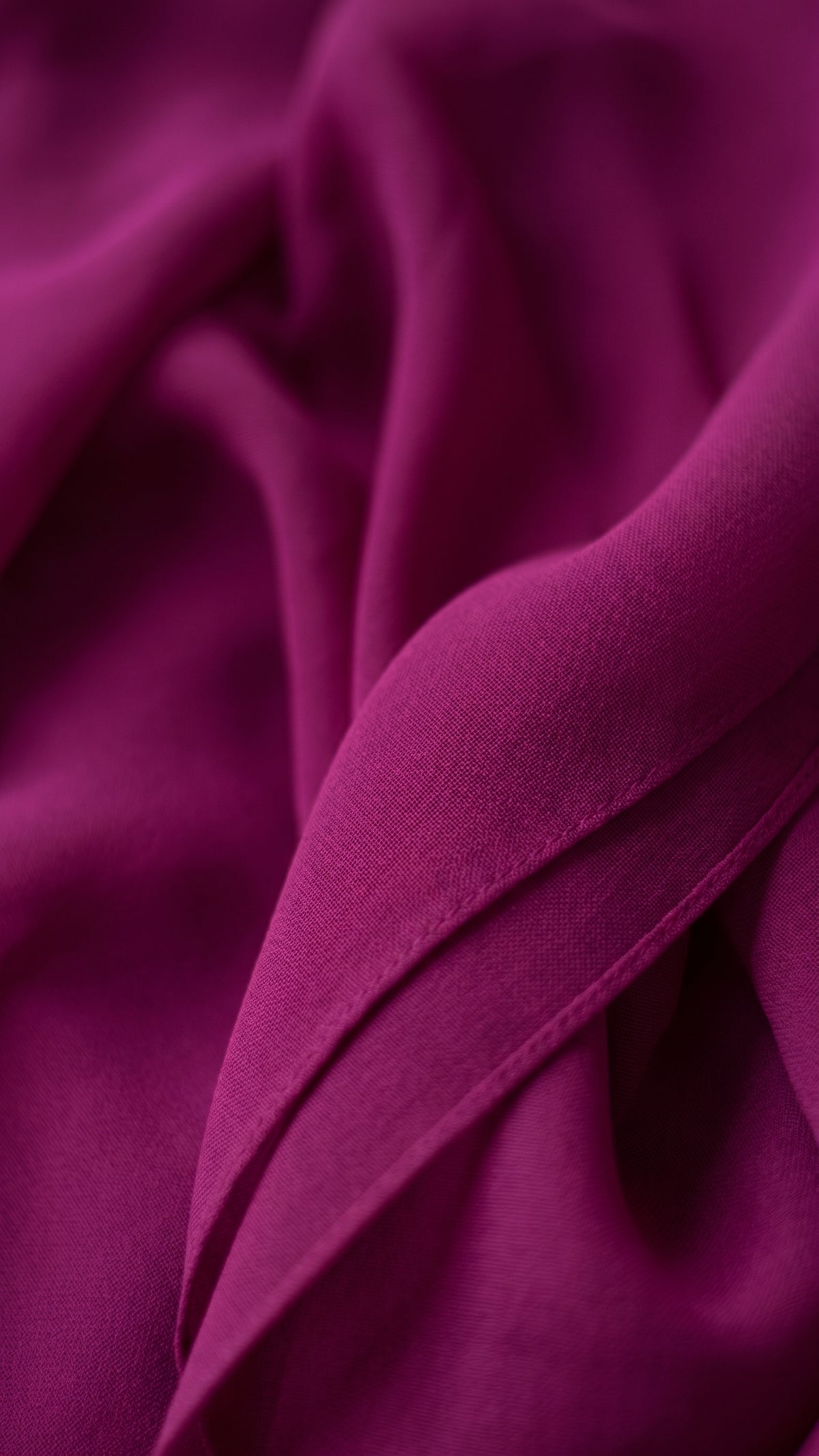 Deep Magenta Chiffon Hijab