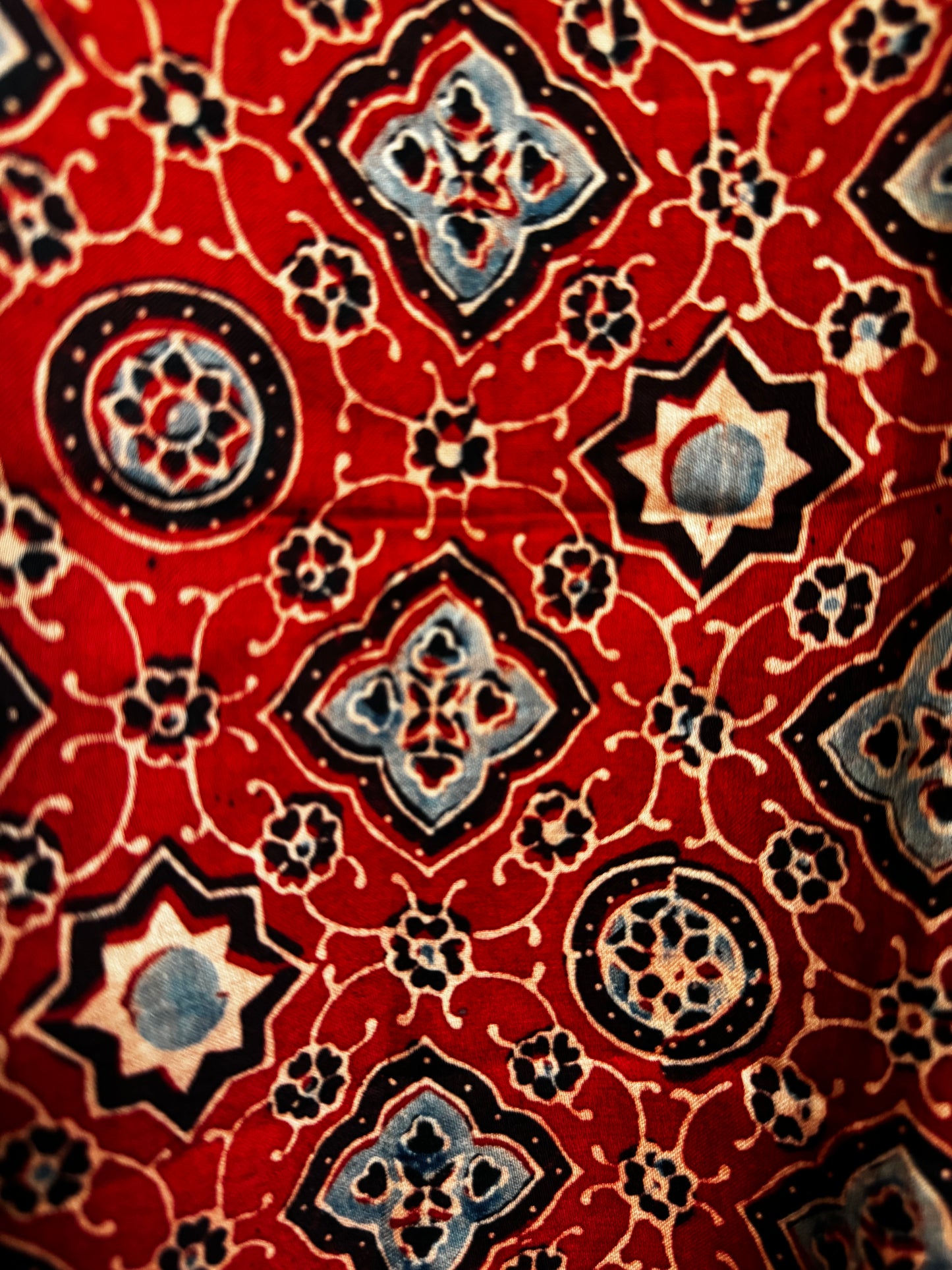 Premium Dark Red Silk Hijab