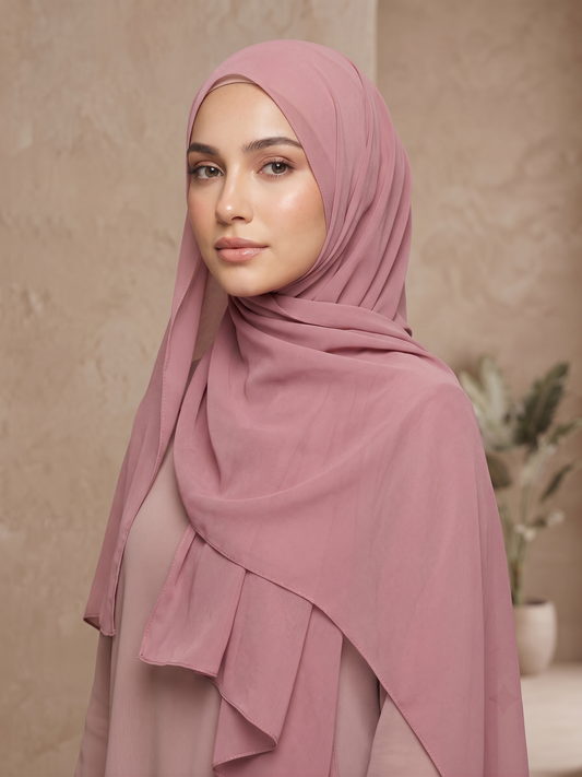 Chiffon Hijab Pink