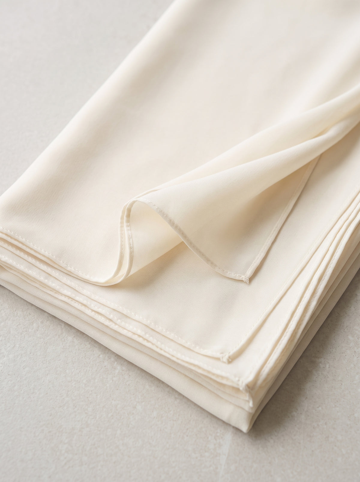 Off-White Chiffon Hijab