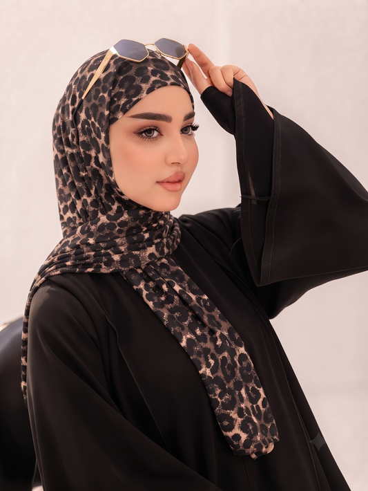 Leopard Print Soft Touch Fabric