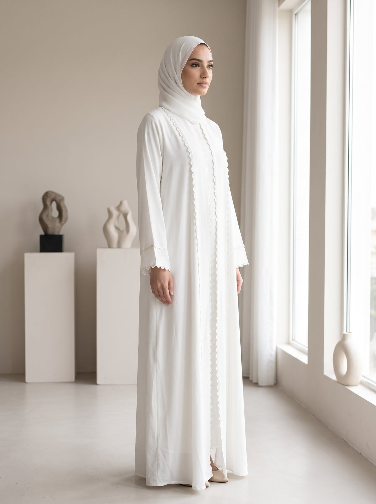 Classic Abaya | With Hijab And Inner Dress
