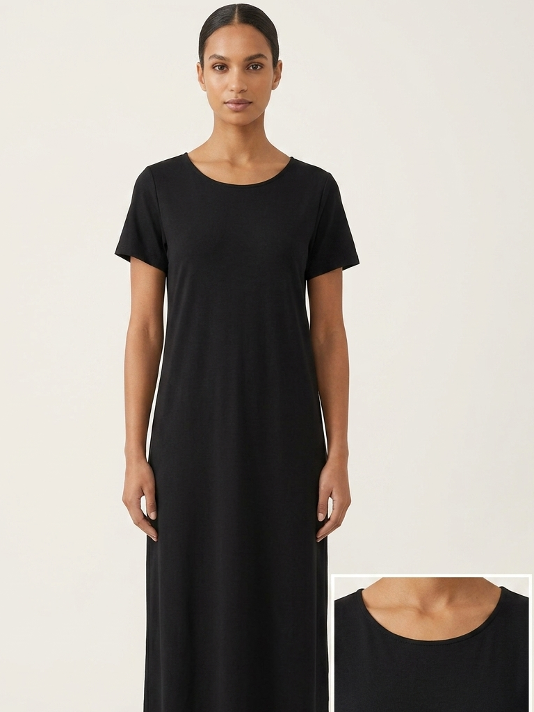 Abaya Inner Slip Dress - Half Sleeve