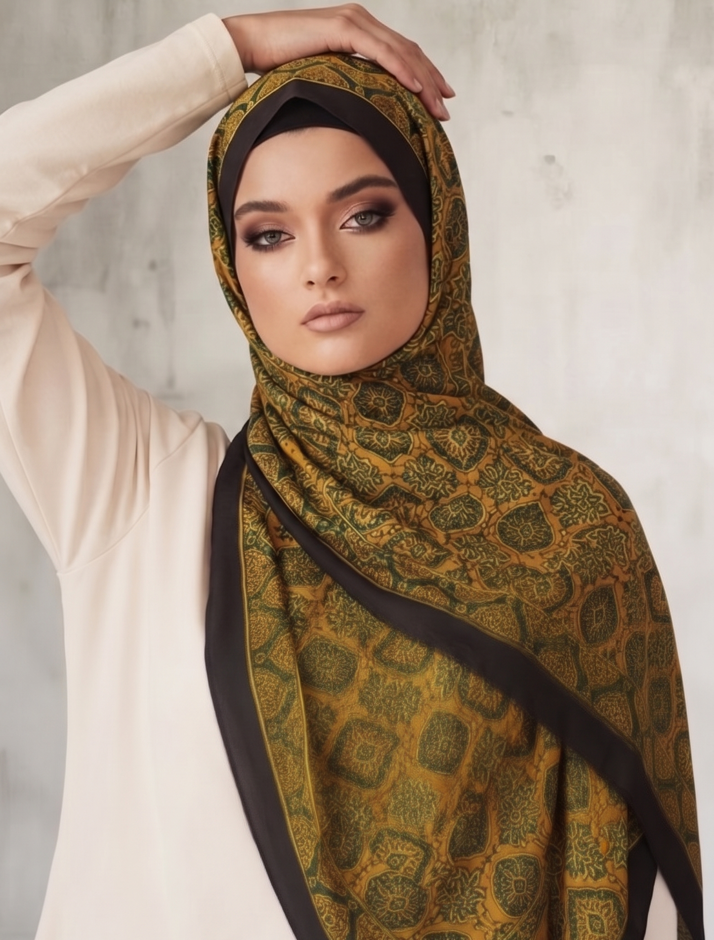 Premium Casablanca Silk Hijab