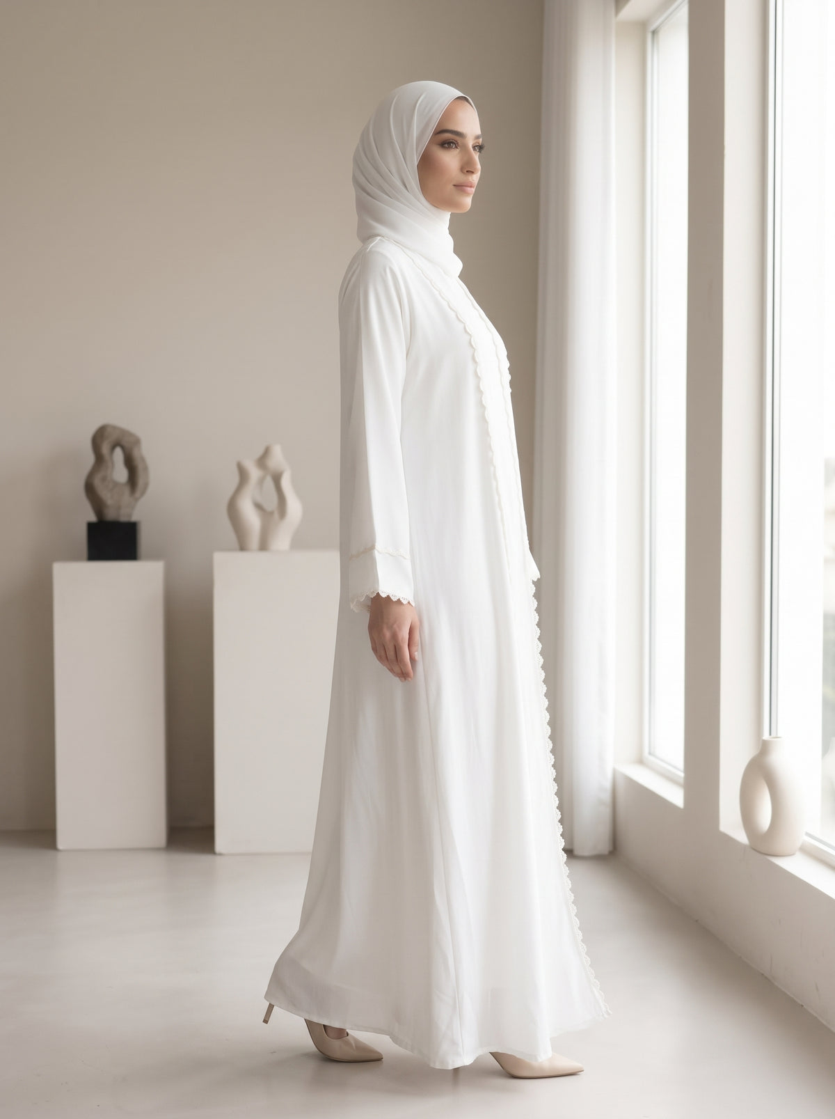 Classic Abaya | With Hijab And Inner Dress