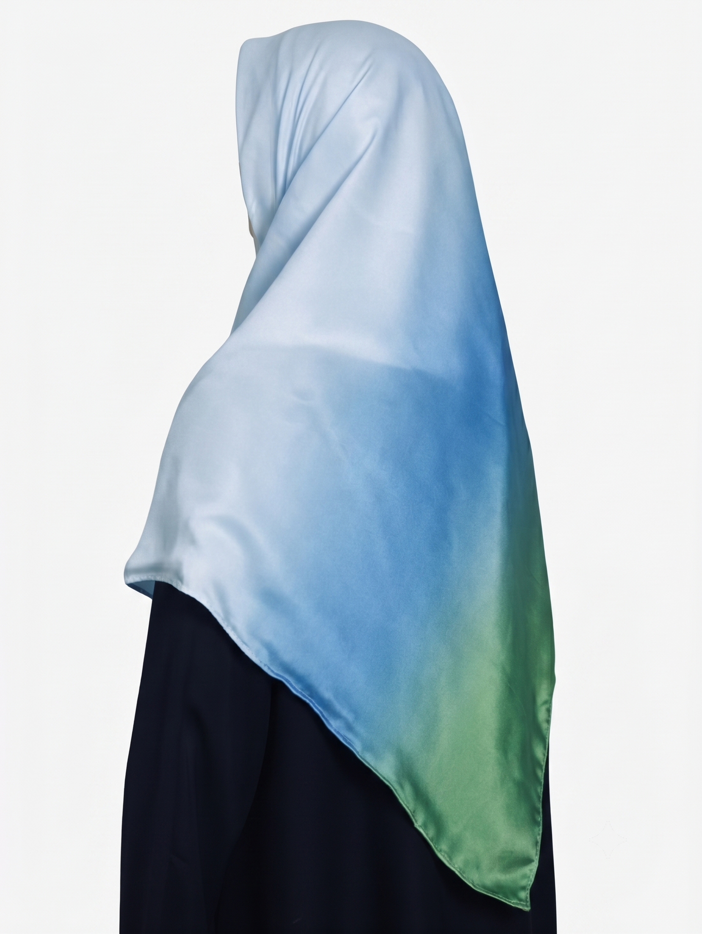 Ethereal Gradient Ombré Silk Hijab
