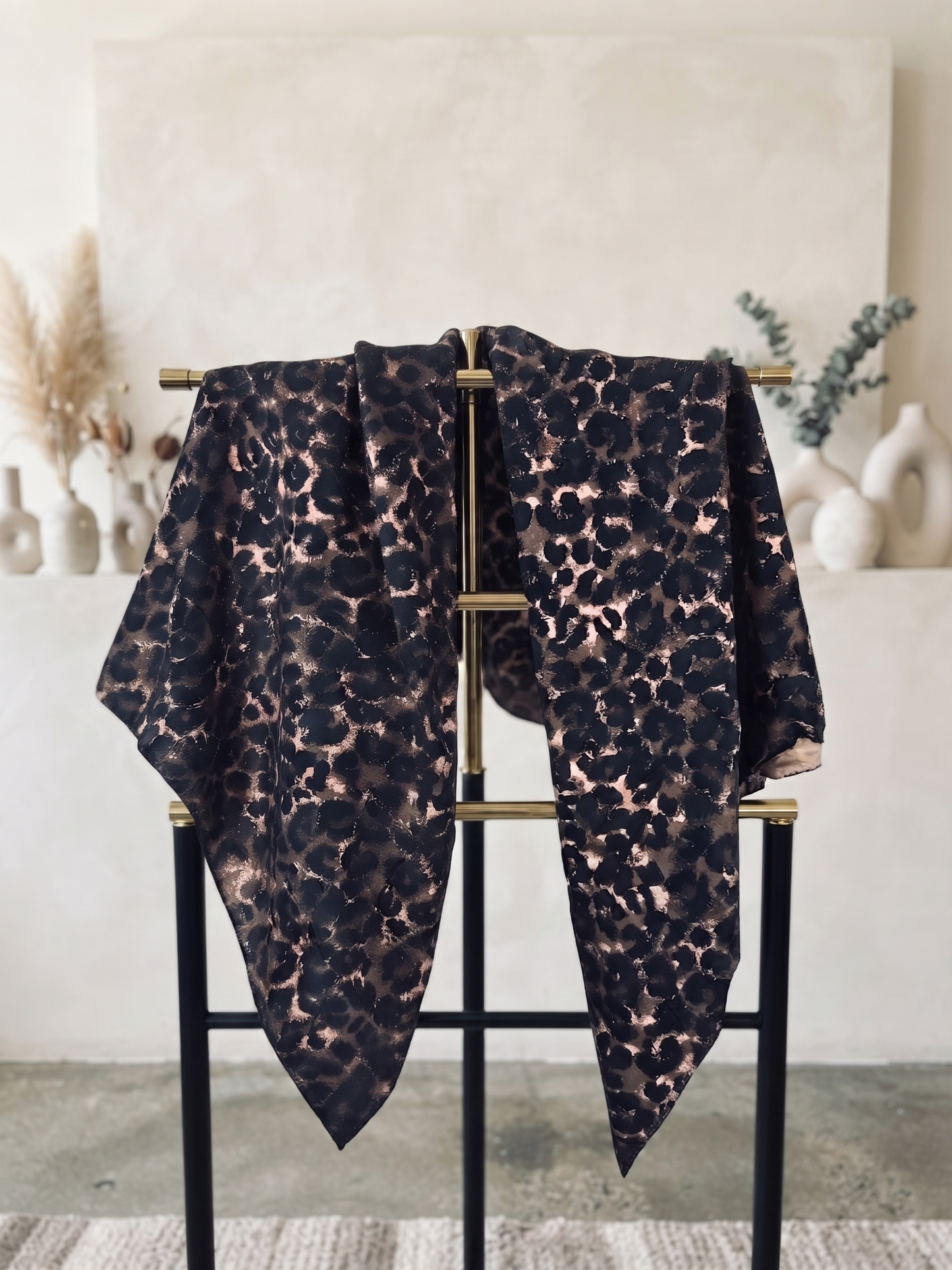 Leopard Print Soft Touch Fabric