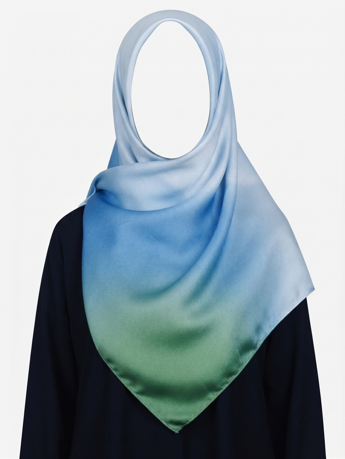Ethereal Gradient Ombré Silk Hijab