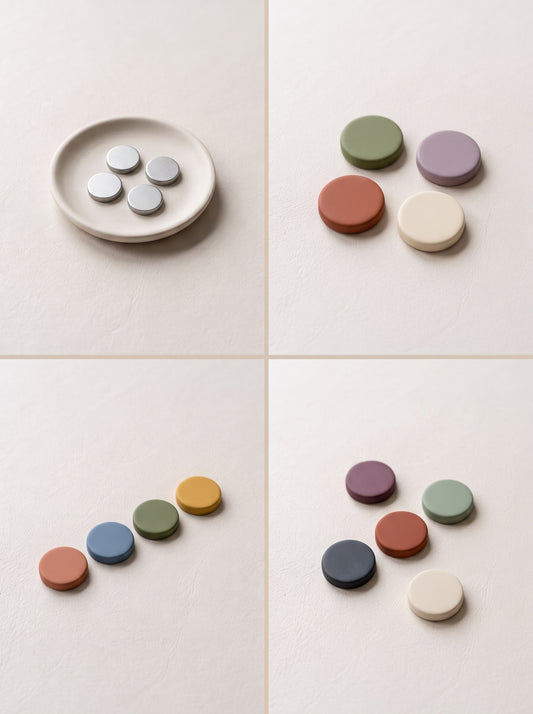 Hijab Magnets - Assorted Matte Finish (Set of 4)
