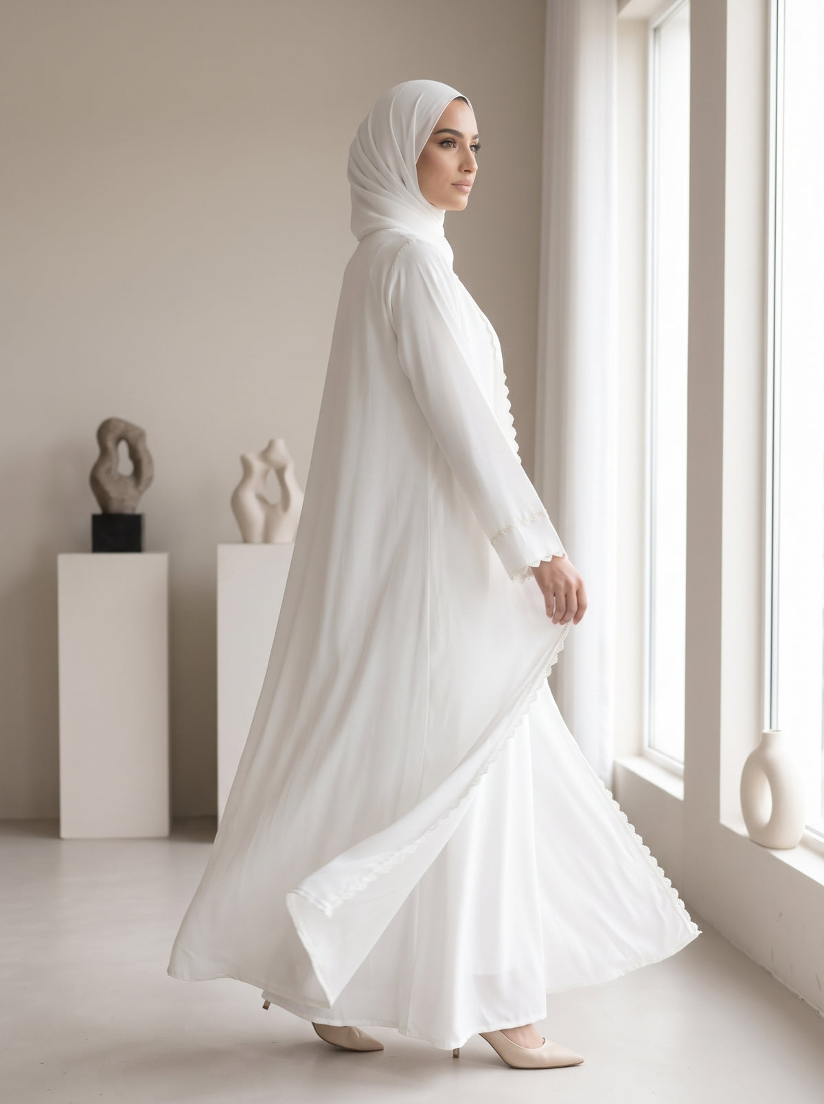 Classic Abaya | With Hijab And Inner Dress
