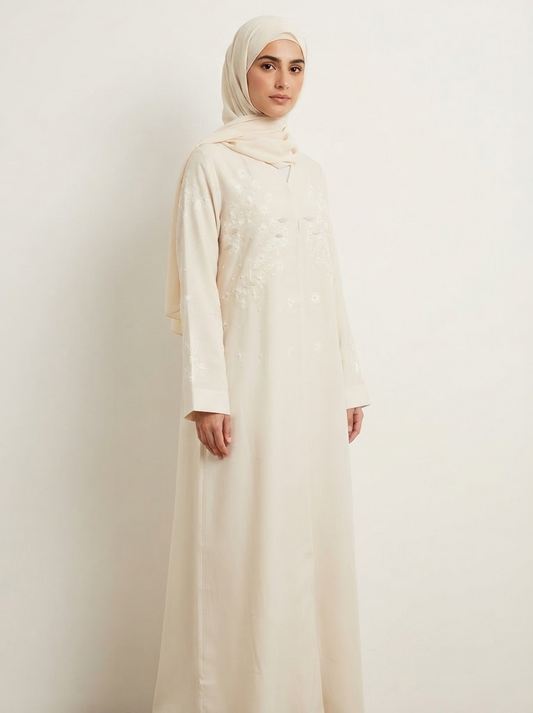 Premium Evening Abaya | With Hijab