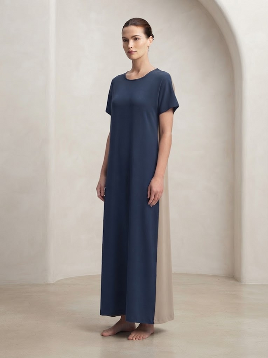 Abaya Inner Slip Dress - Dual tone